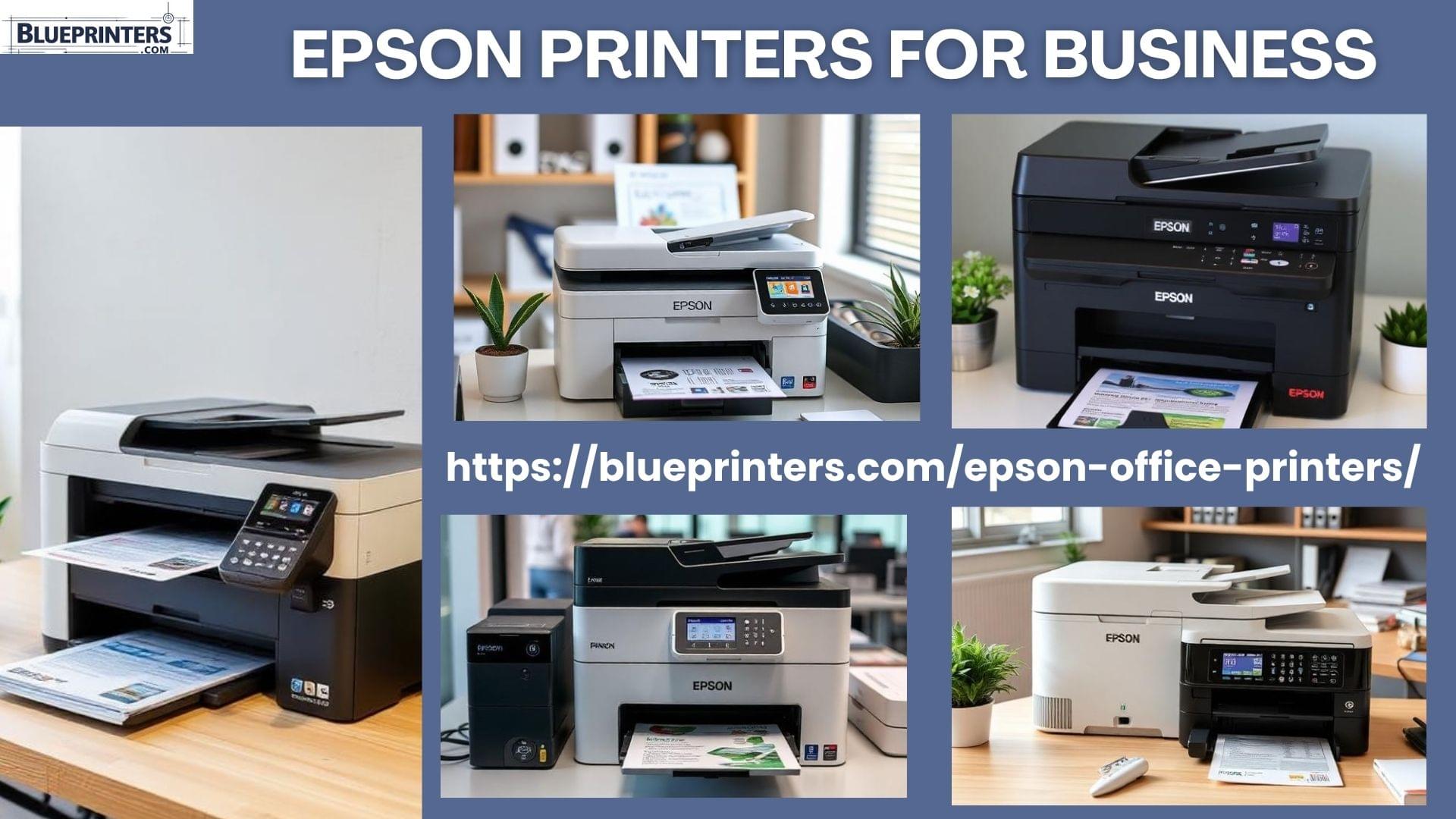 Epson printers for business never fail to offer exceptional energy efficiency & quality printing output