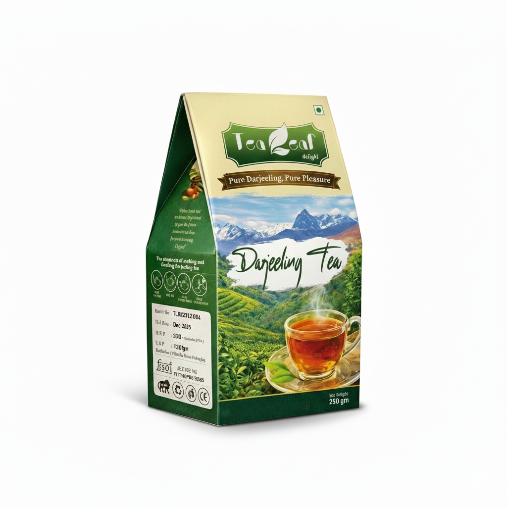 Tea leaf Delight First Flush Whole Leaf Darjeeling Tea 250gm