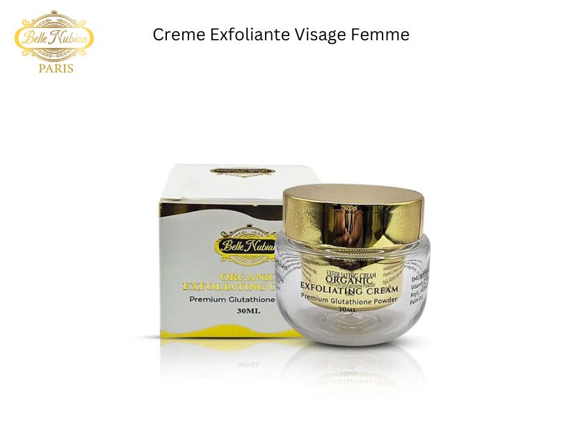 Creme exfoliante visage femme pour une peau douce