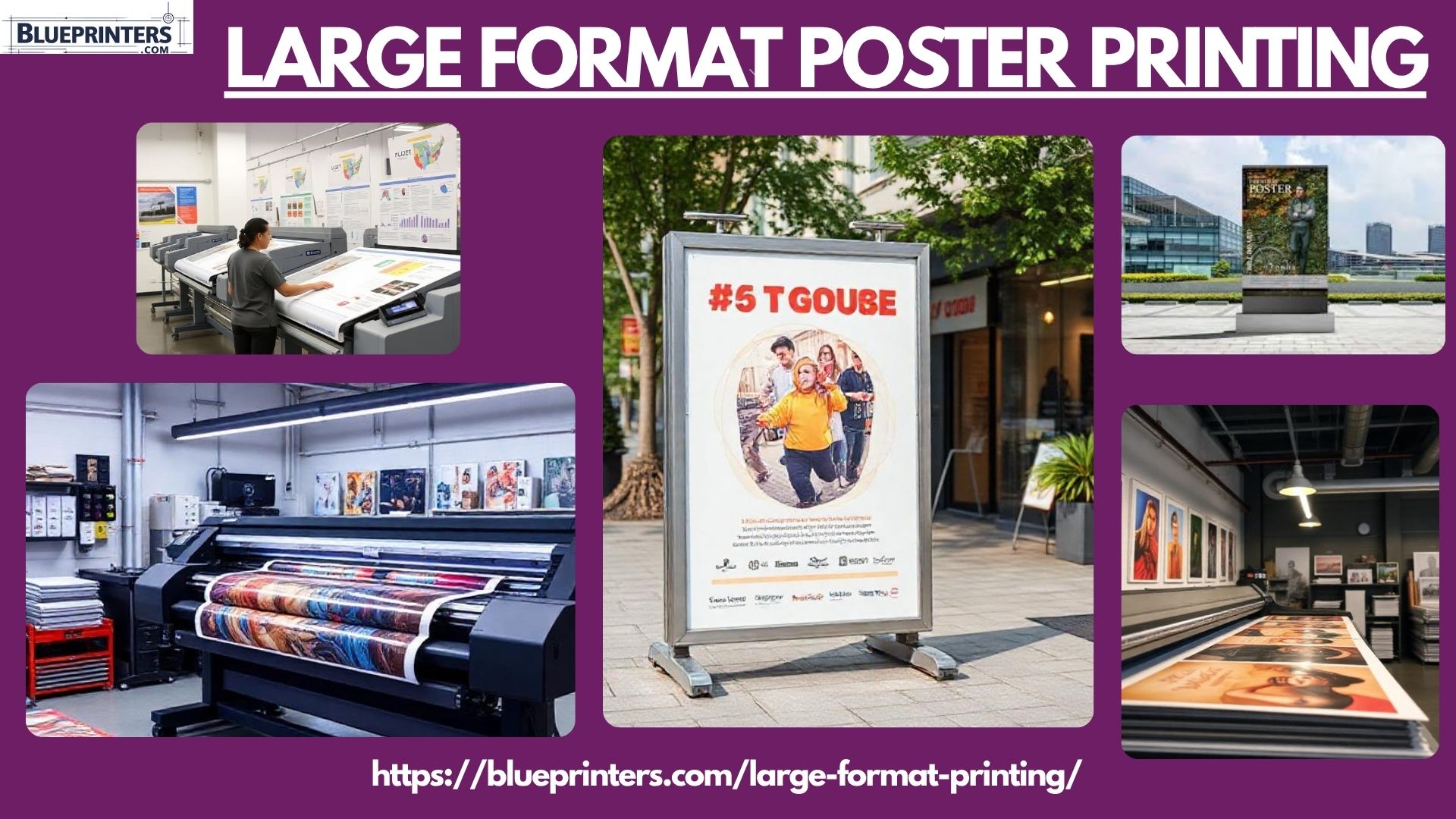 Commercial houses always prefer well made large format poster printing in Tennessee