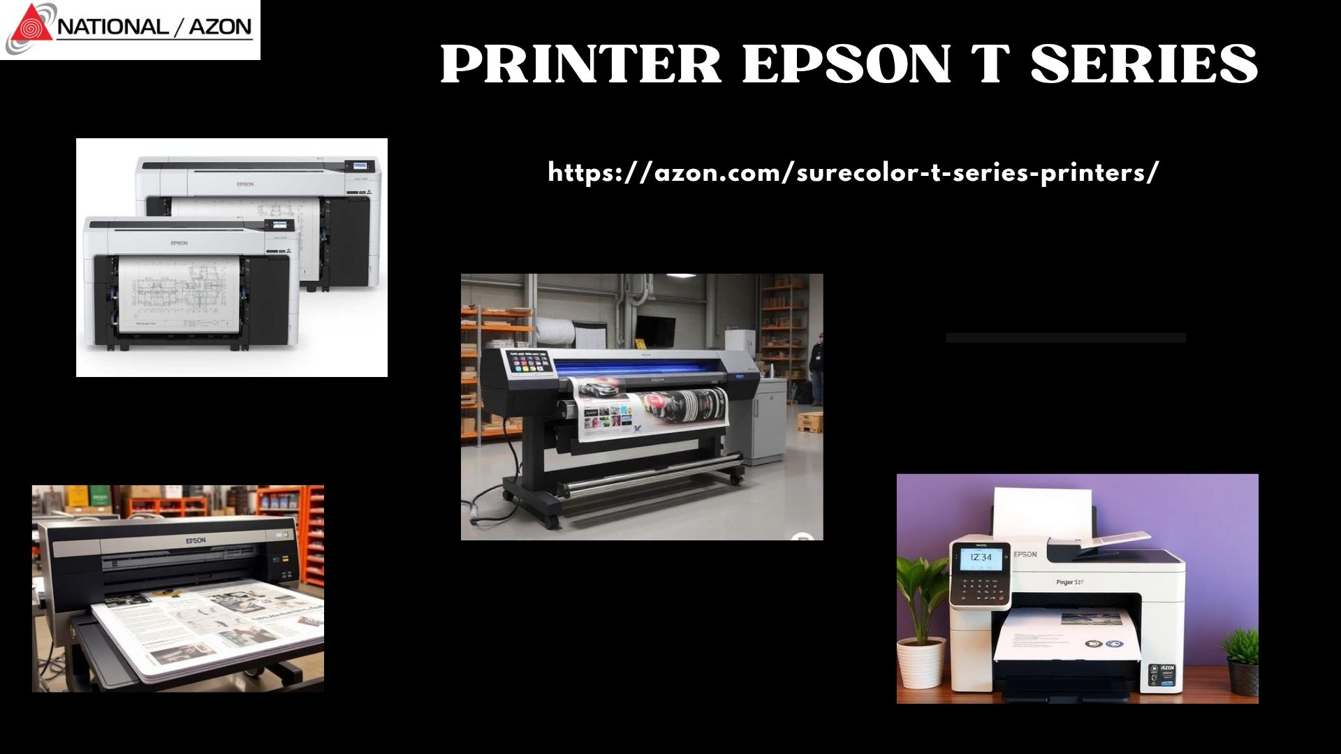 Technologically superior Epson Surecolor wide format printers provide highest quality, flexible printing
